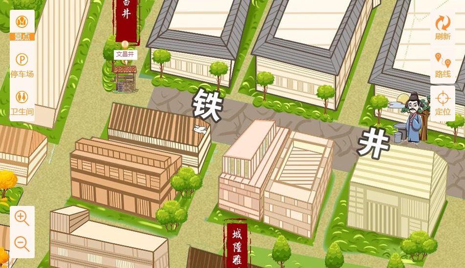 醴陵智慧景区：手绘地图与语音导览的完美融合